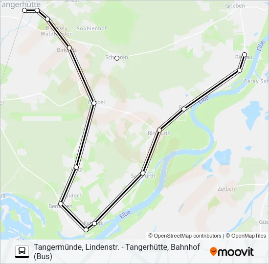 Автобус 923: карта маршрута