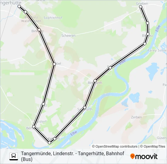 Автобус 923: карта маршрута