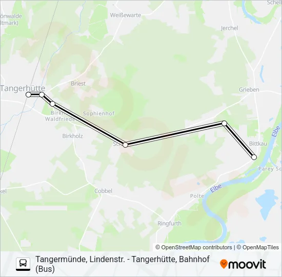 Автобус 923: карта маршрута