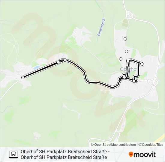 Автобус SKIBUS: карта маршрута