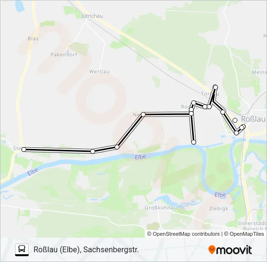 Автобус 21: карта маршрута
