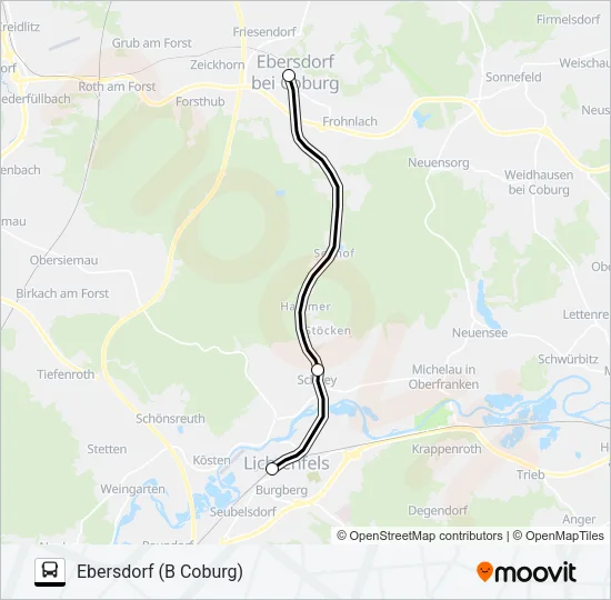 EV Bus Line Map