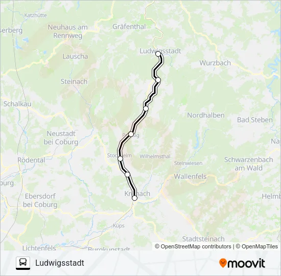 EV Bus Line Map