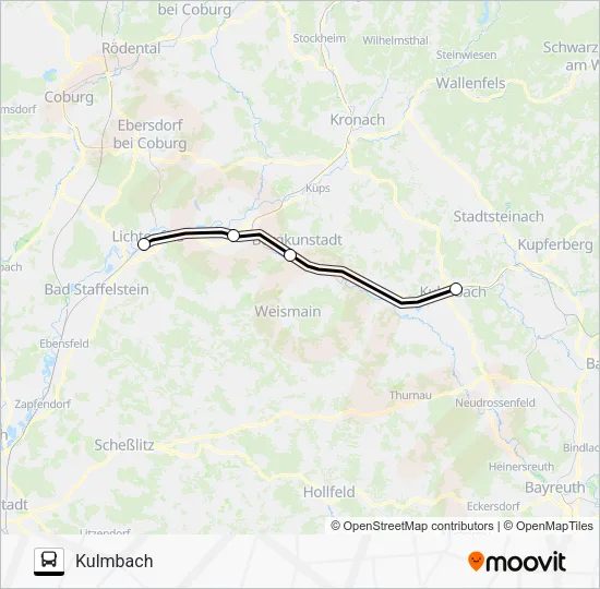 Автобус EV: карта маршрута