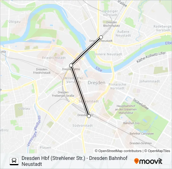 RE2 Bus Line Map