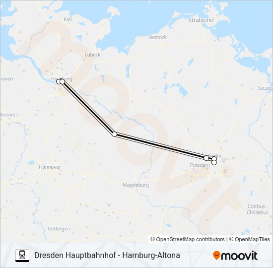 Поезд 27: карта маршрута