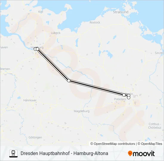 27 Train Line Map
