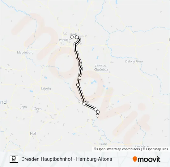 27 Train Line Map