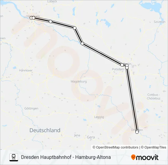 27 Train Line Map