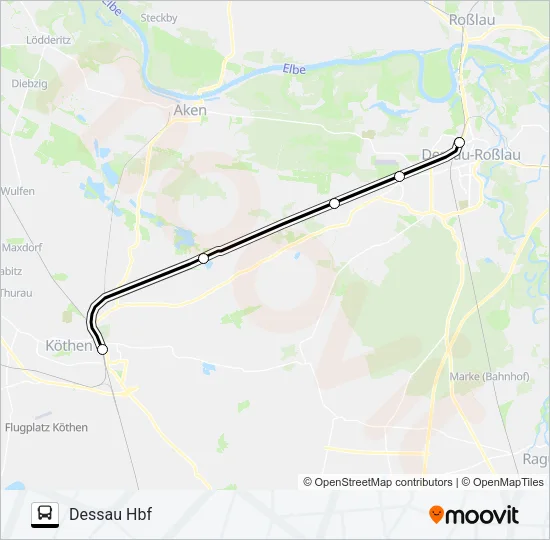 Автобус EV: карта маршрута