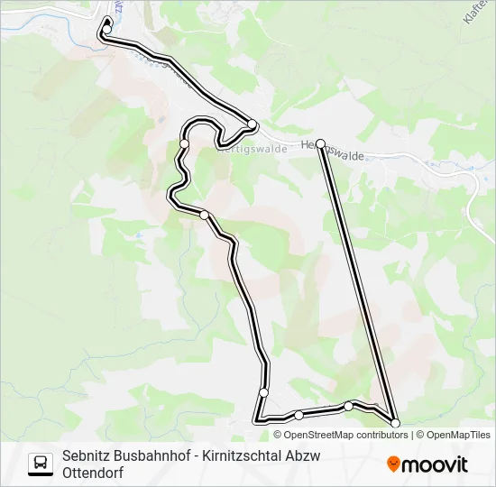 Автобус 269: карта маршрута