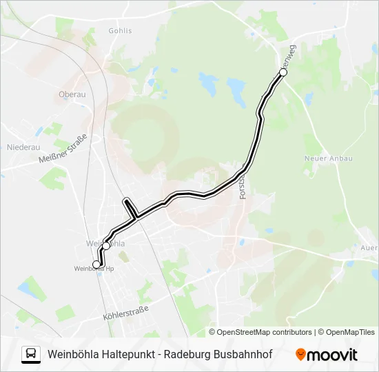 Автобус 403: карта маршрута