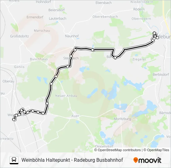 Автобус 403: карта маршрута