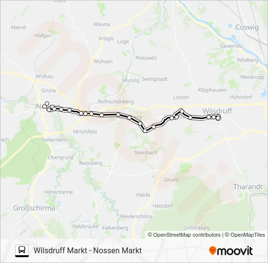 Автобус 425: карта маршрута