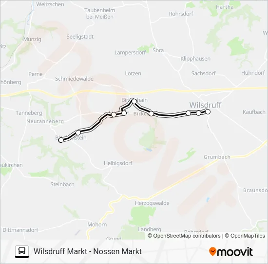 Автобус 425: карта маршрута