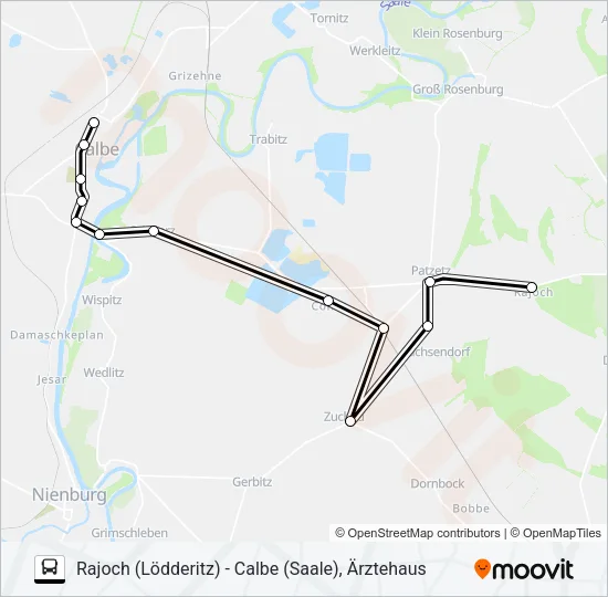 Автобус 136: карта маршрута
