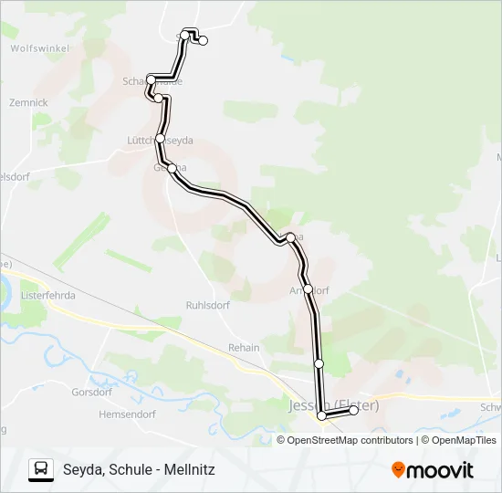 360 Bus Line Map