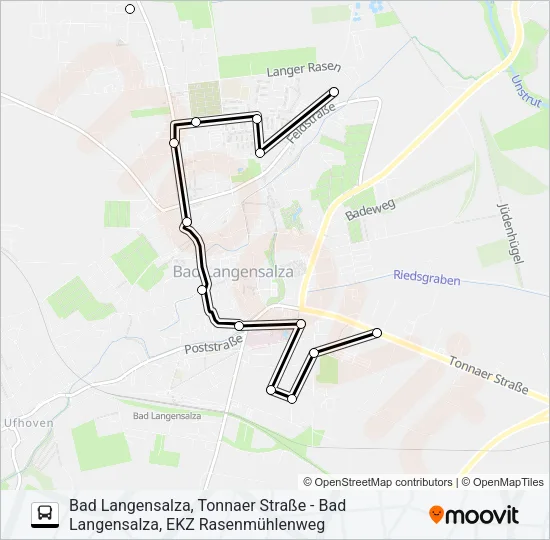 A Bus Line Map