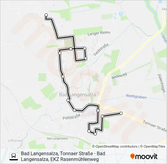A Bus Line Map