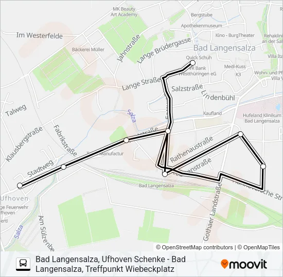 02001 Bus Line Map