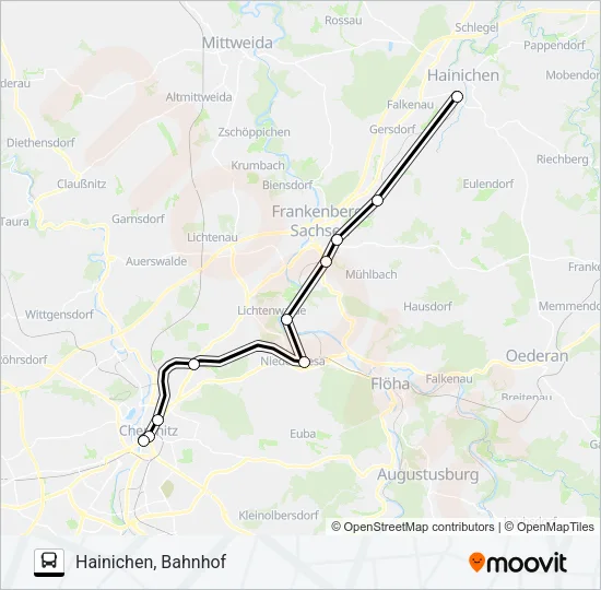C15 Bus Line Map