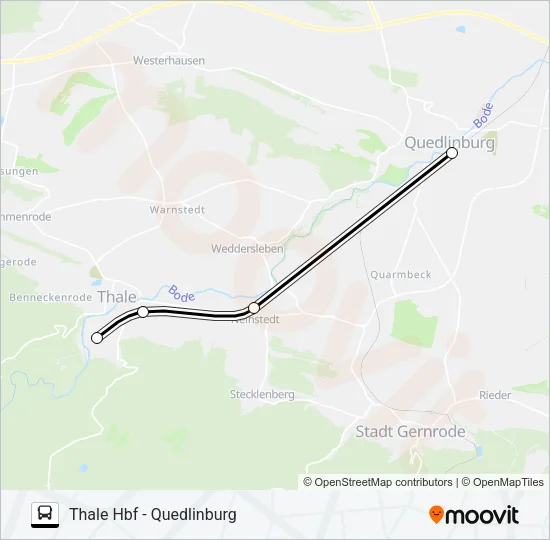 RE11 Bus Line Map
