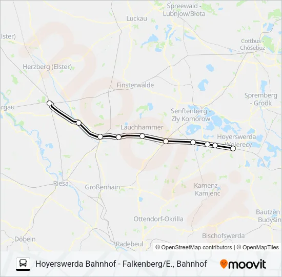RB49 Bus Line Map