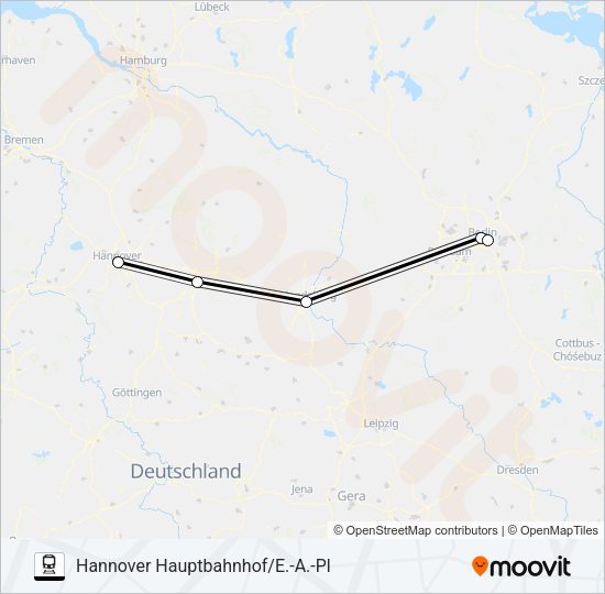 Поезд 19: карта маршрута