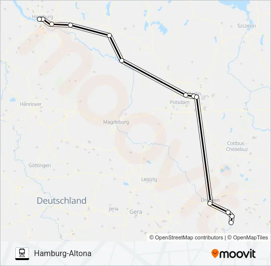 27 Train Line Map