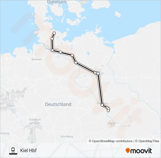 27 Train Line Map