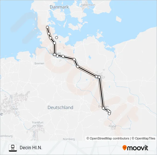 27 Train Line Map