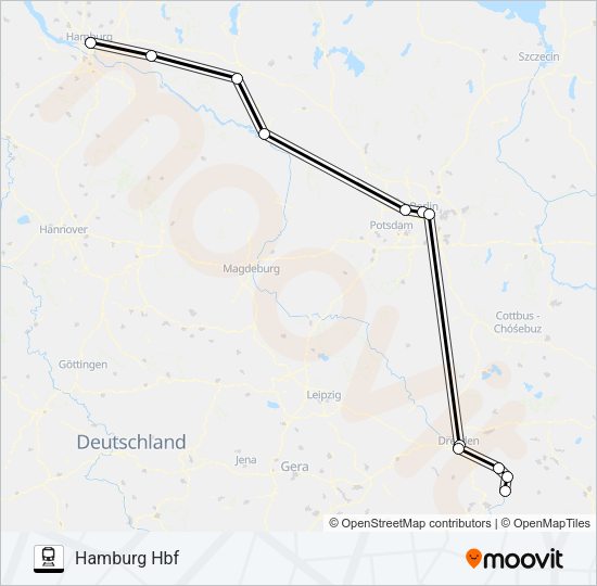 Поезд 27: карта маршрута