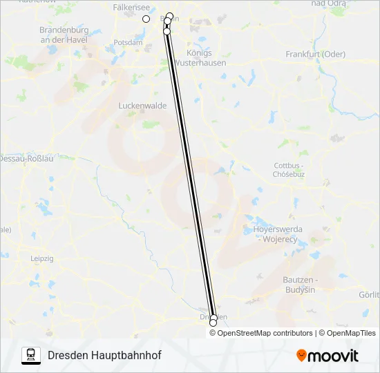 27 Train Line Map