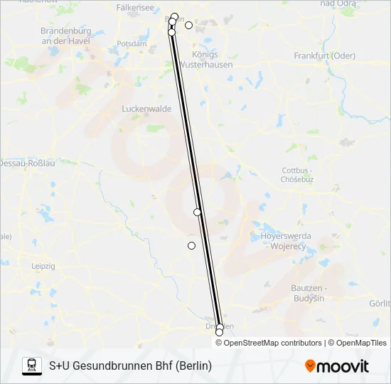27 Train Line Map