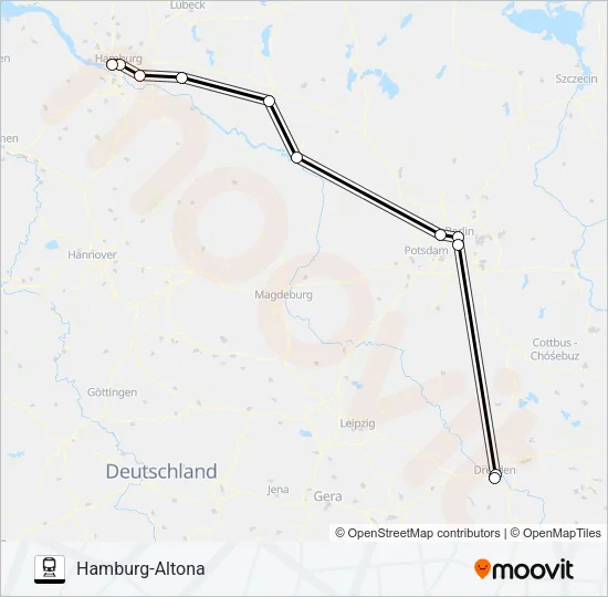 27 Train Line Map
