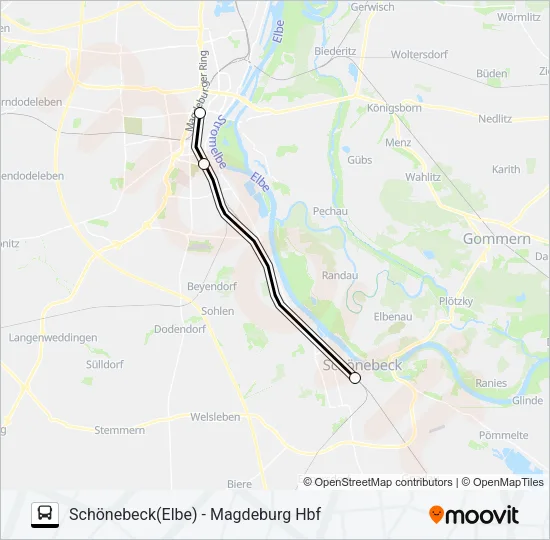 RB41 Bus Line Map