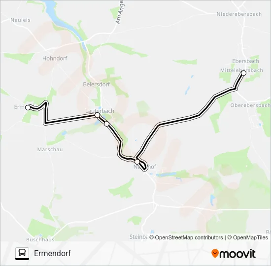 Автобус 460: карта маршрута