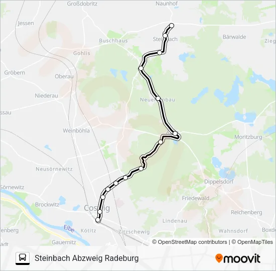 Автобус 460: карта маршрута