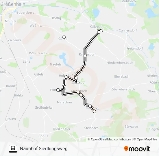 Автобус 460: карта маршрута