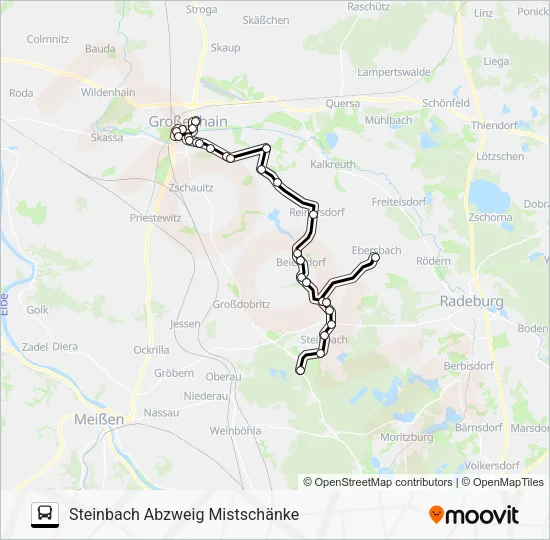 Автобус 460: карта маршрута