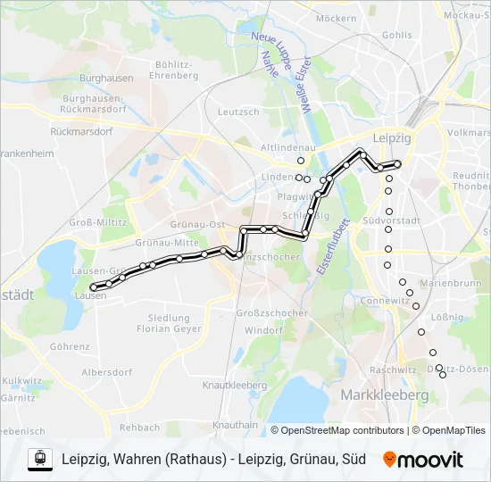 32 Light Rail Line Map