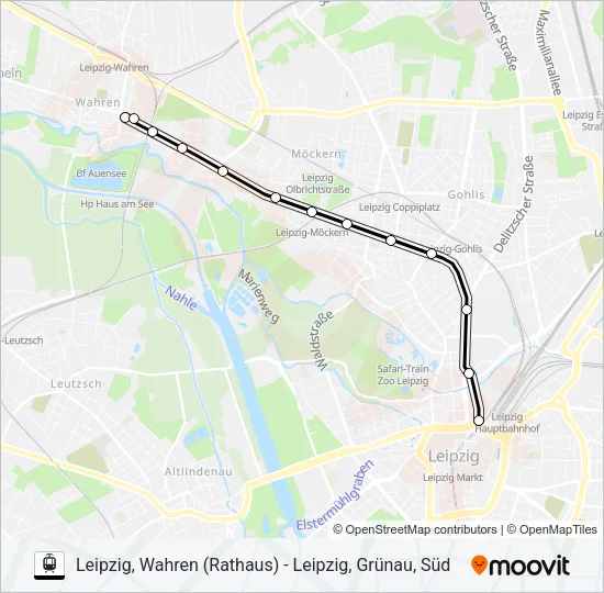 32 Light Rail Line Map