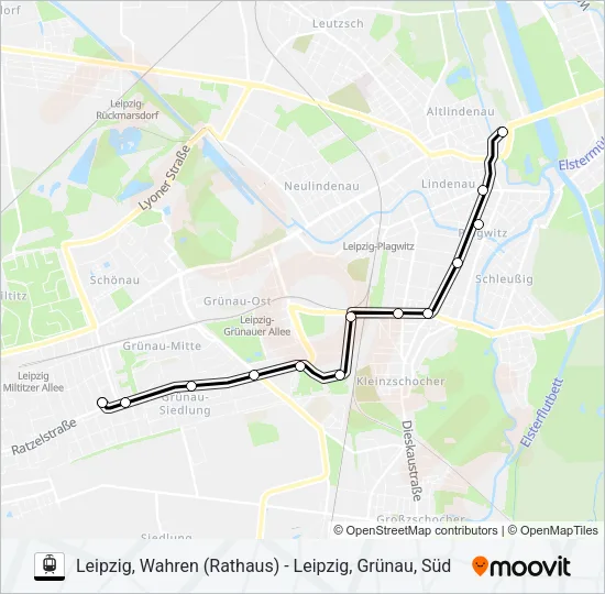 32 Light Rail Line Map