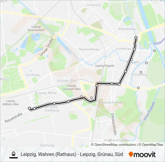 32 Light Rail Line Map