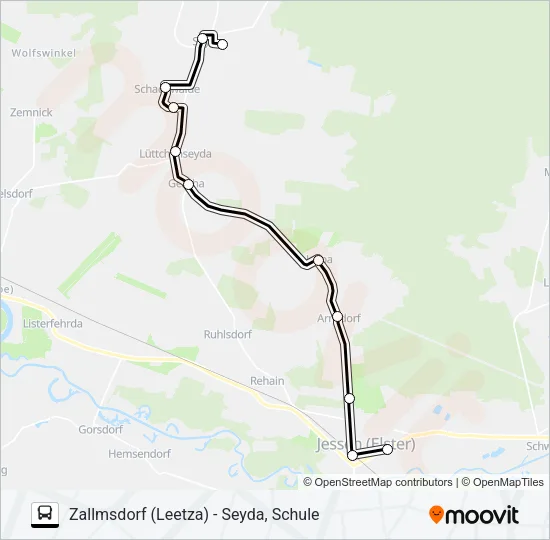 360 Bus Line Map