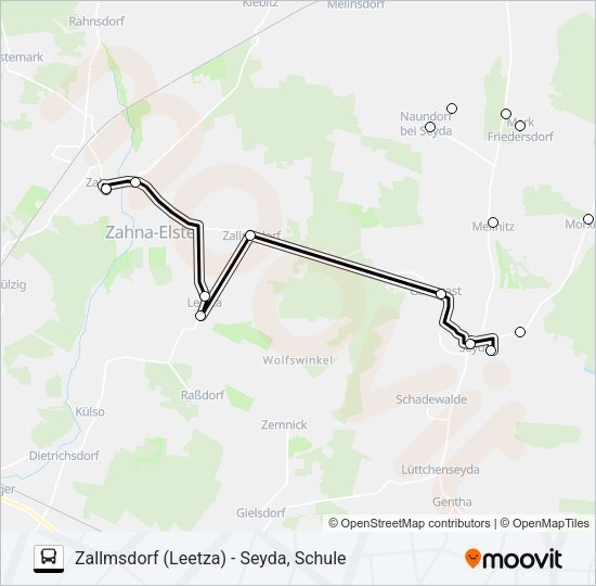 Автобус 360: карта маршрута