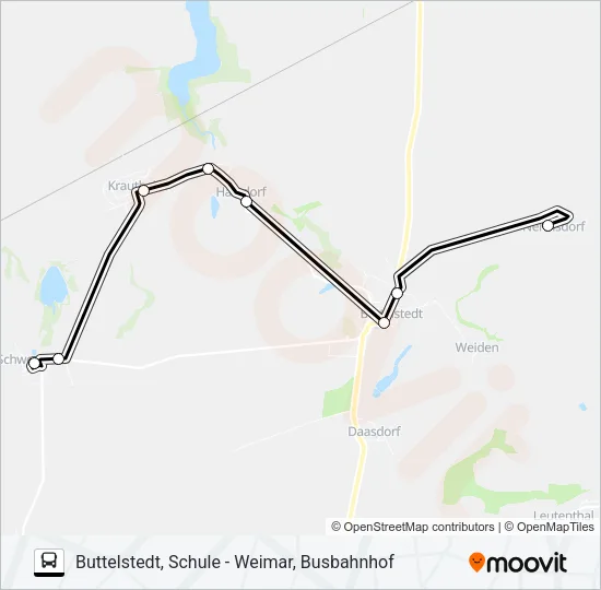218 Bus Line Map