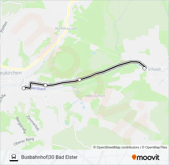 31 Bus Line Map