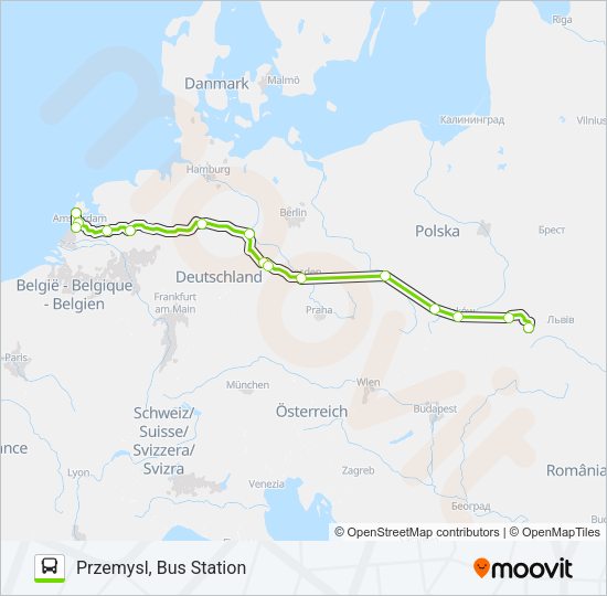 Автобус N1367: карта маршрута