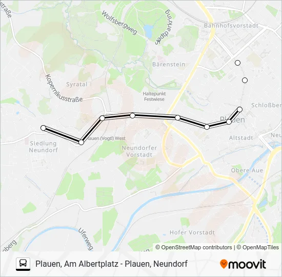 Автобус N2: карта маршрута